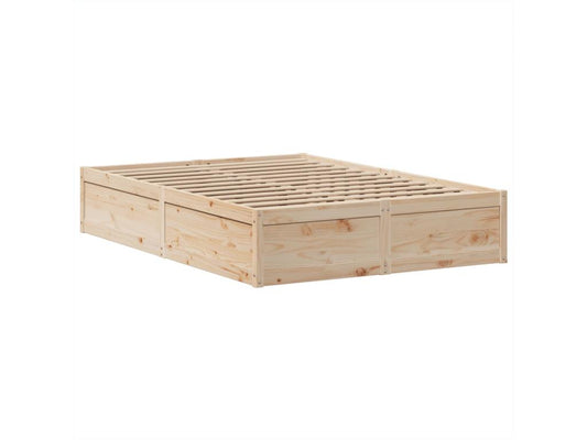 Cadre de lit sans matelas 150x200 cm bois de pin massif 30369KTAX