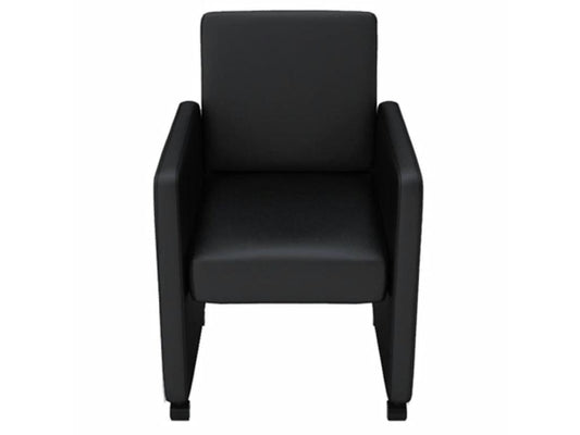 Chaises de salle à manger 4 pcs Noir Similicuir 10 38116EBHD