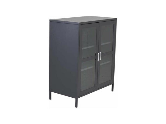 Buffet 2 portes en acier Maisonpuretop 10012EMNH