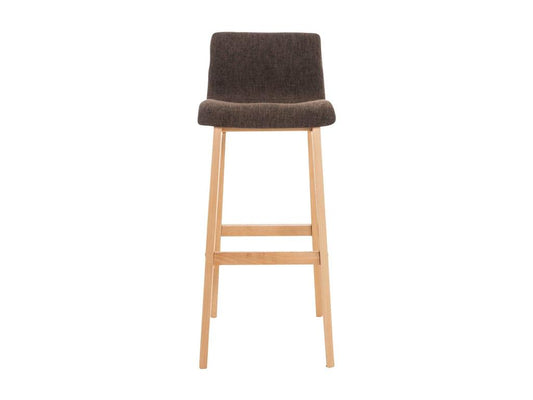 Tabouret de bar x1 bois marron 41x46x101 cm 10 0004971 36709SRMT
