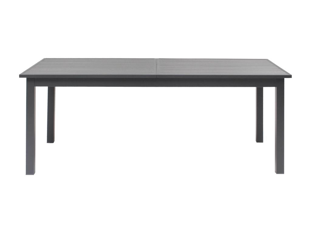 Table de jardin extensible en aluminium et bois composite 42525UZCZ