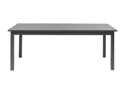 Table de jardin extensible en aluminium et bois composite 42525UZCZ