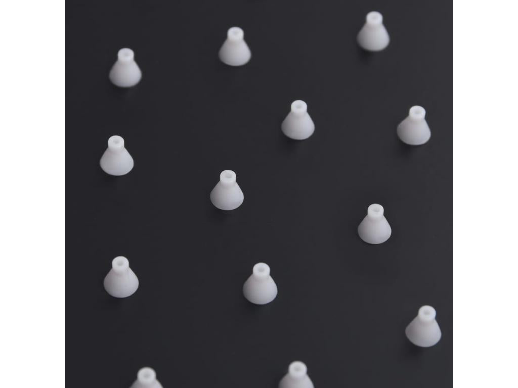 Pomme de douche pluie argenté 40x40x40 cm 02 0002075 72778BPYL