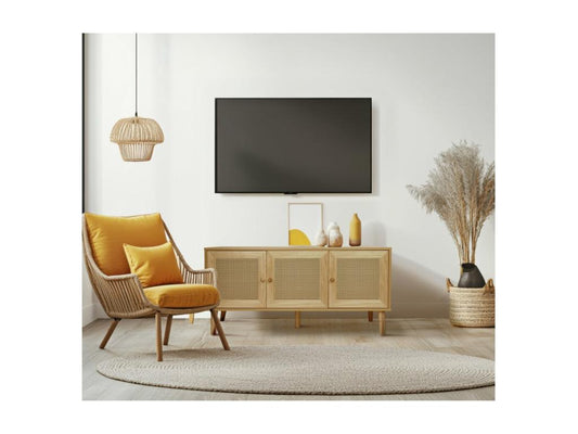 Buffet style cannage Maisonpuretop - 120x40x71,5 cm - Beige 15071IVPH