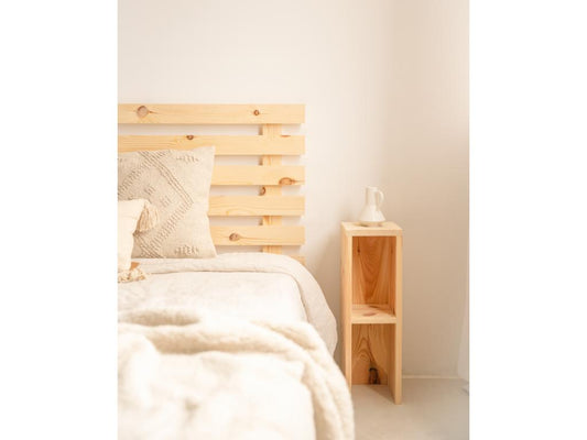 Tête de lit en bois de pin couleur naturelle 180x73cm - Maisonpuretop 13284QNFP