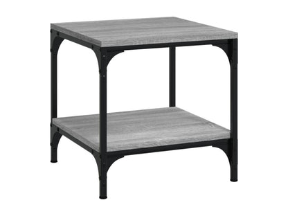 Tables d'appoint 2pcs Maisonpuretop gris 40x40x40 cm Bois d'ingénierie 15001UMWS