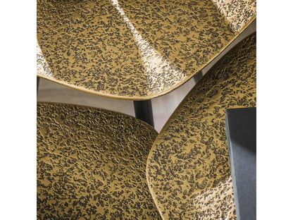 Table basse organique finition bronze ancien lot de 3 Artvivrestore 26292DQYB