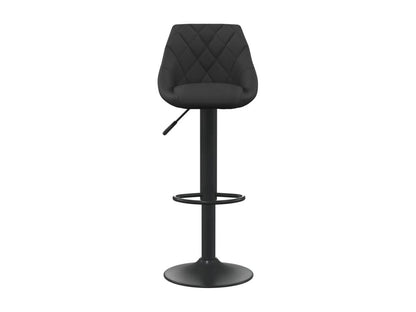 Tabourets de bar 2 pcs Noir Velours 10 52627VEJL