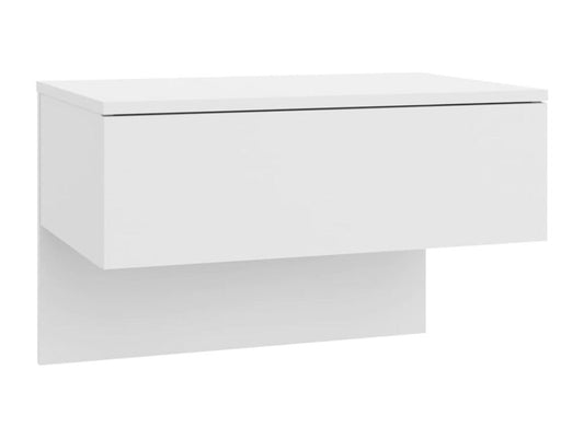 Tables de chevet murales 2 pièces Blanc 36067MCES