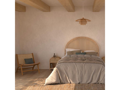 Fauteuil en teck et tressage cannage en rotin - Maisonpuretop 14905ULKJ