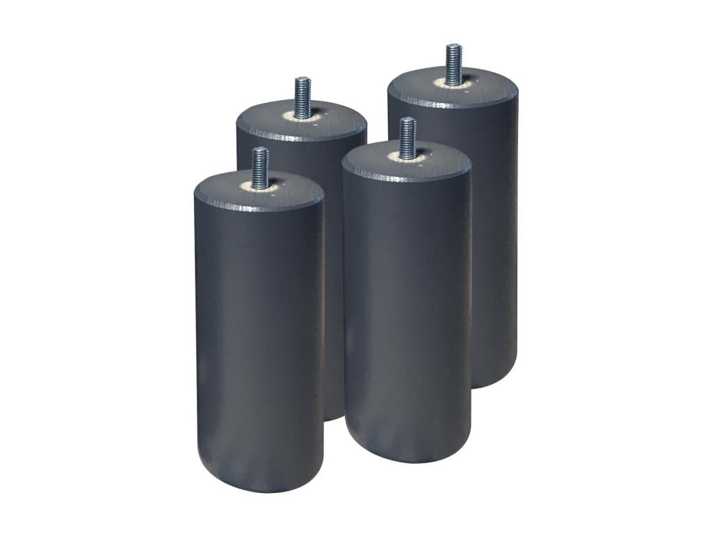 Maisonpuretop - Sommier Tapissier Démontable 2x20 Maisonpuretop 160x200cm Anthracite Pieds Anthracites 15cm 17137BJLZ