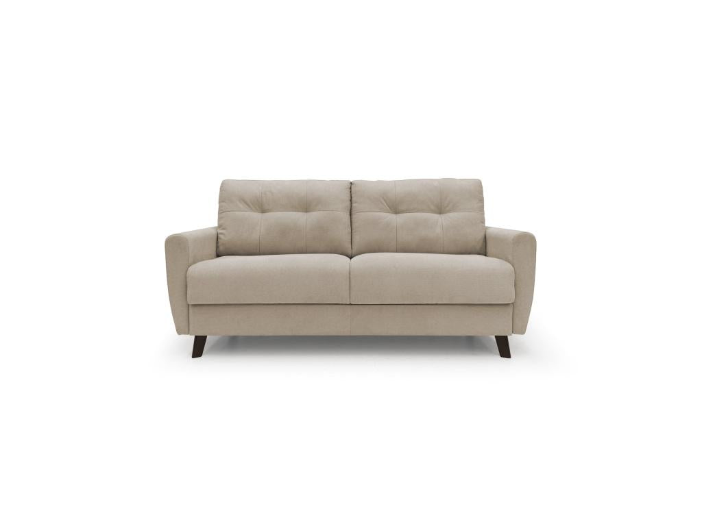 Maisonpuretop Canapé lit convertible en tissu doux imperméable T02 188 cm mat- 140x197 beige 98583YGBF