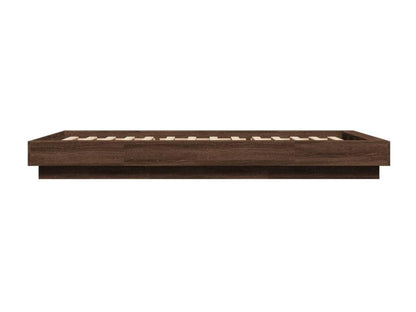 Cadre de lit avec Maisonpuretopères LED sans matelas 90x200 cm 12483MNMC