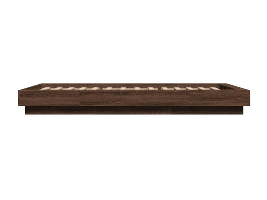 Cadre de lit avec Maisonpuretopères LED sans matelas 90x200 cm 12483MNMC