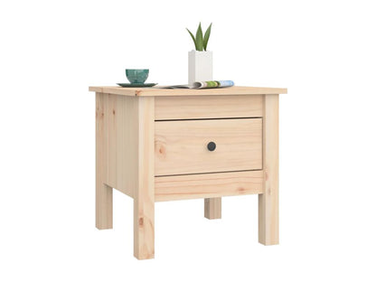 Table d'appoint 40x40x39 cm Bois massif de pin 99583WIAM