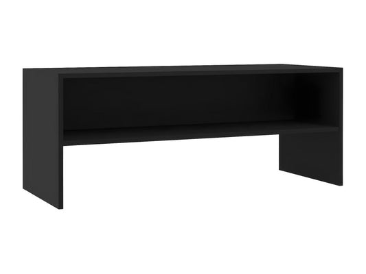 Meuble TV Noir 100x40x40 cm Bois d'ingénierie 08440HDWY