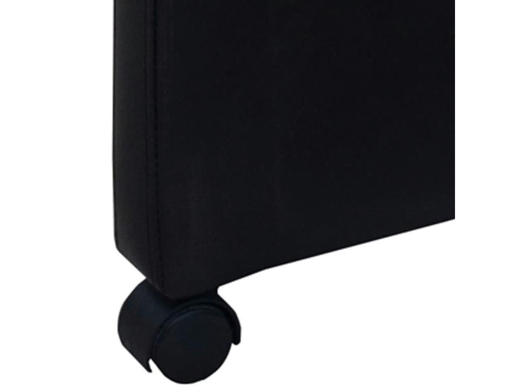 Chaises de salle à manger 4 pcs Noir Similicuir 10 38116EBHD