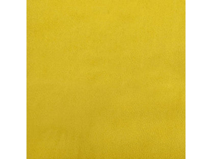 Lit de jour avec lit gigogne jaune 100x200 cm velours 02138YBCA