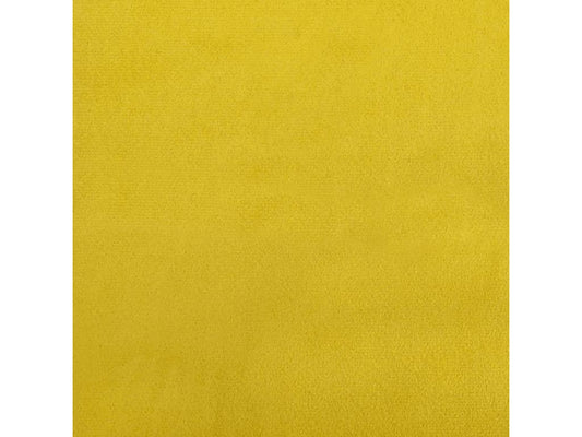 Lit de jour avec lit gigogne jaune 100x200 cm velours 02138YBCA