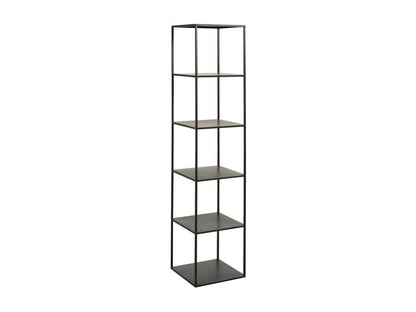 Etagère 6 Niveaux en Métal Artvivrestore 180cm Noir 49227RSOB