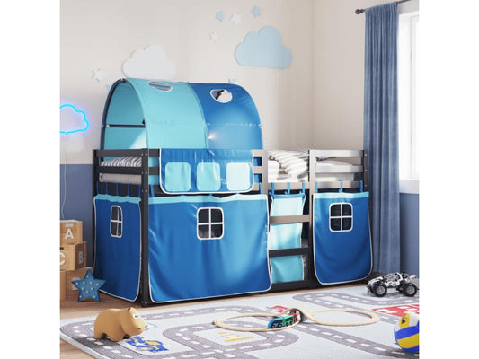 Lit superposé sans matelas 90x200 cm bois de pin massif 84043RDHU