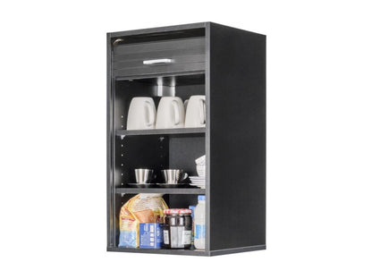Meuble de Cuisine Noir L 40 cm H 72 cm 91905NIFM