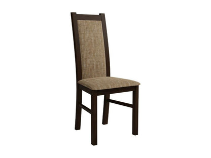 Chaise Maisonpuretop 116 Noix - Marron 95x44x40cm Tapisserie En bois Bois 70999LXEP