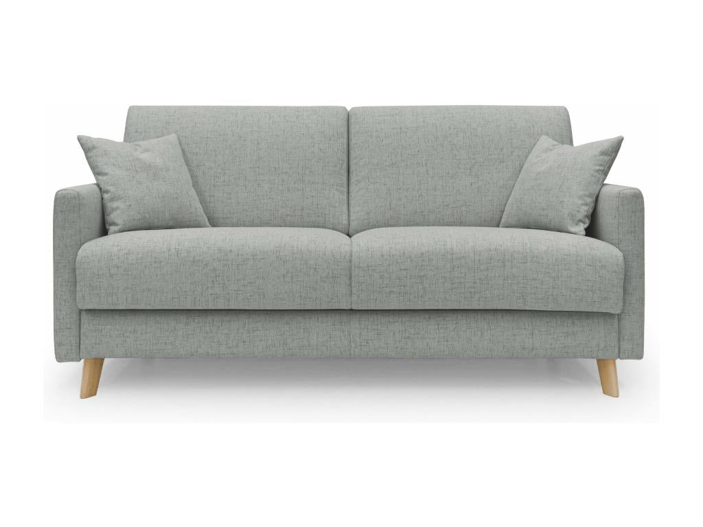 Maisonpuretop Canapé lit convertible en tissu FELIS imperméable T03 200 cm mat- 160x197 gris clair 52264XXVJ