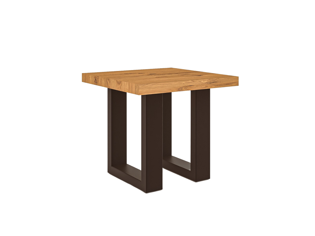 Maisonpuretop - Table basse 50x50 en chêne sauvage huilé naturel 72500VTDM