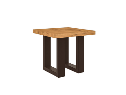 Maisonpuretop - Table basse 50x50 en chêne sauvage huilé naturel 72500VTDM