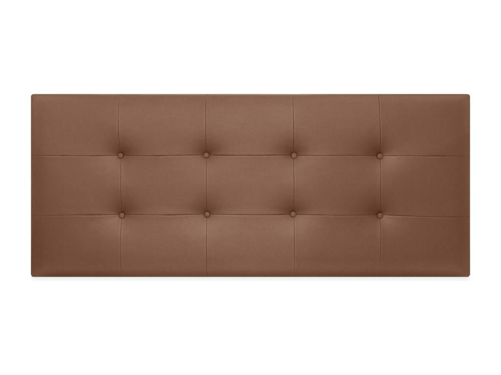 Maisonpuretop Tête de lit en Similicuir Capitonné 145x60cm Lits 135/140 - Argile 31883NQQK