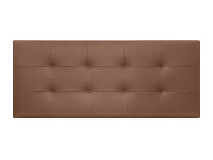 Maisonpuretop Tête de lit en Similicuir Capitonné 145x60cm Lits 135/140 - Argile 31883NQQK