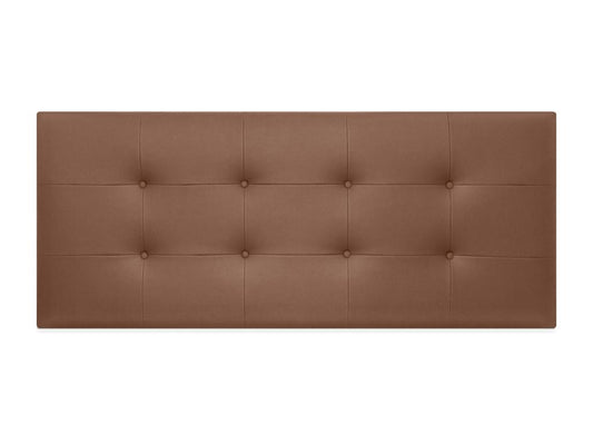 Maisonpuretop Tête de lit en Similicuir Capitonné 145x60cm Lits 135/140 - Argile 31883NQQK