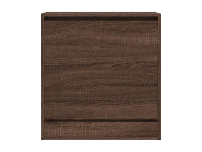 Armoire à chaussures chêne marron 60x34x63.5 bois ingénierie 15095ZSBF