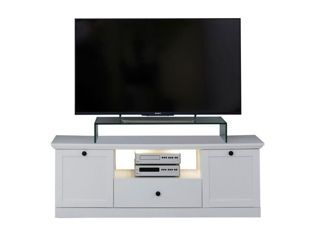 Meuble TV Maisonpuretop Blanc 139x49x41 cm Maisonpuretop 34246NTWH