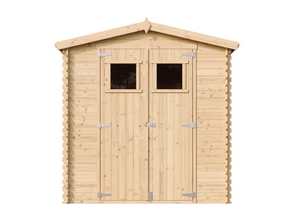 Abri de jardin en bois - I216xL206xH218 cm/ 3.53 m2 - Maisonpuretop M343 38709VAKC