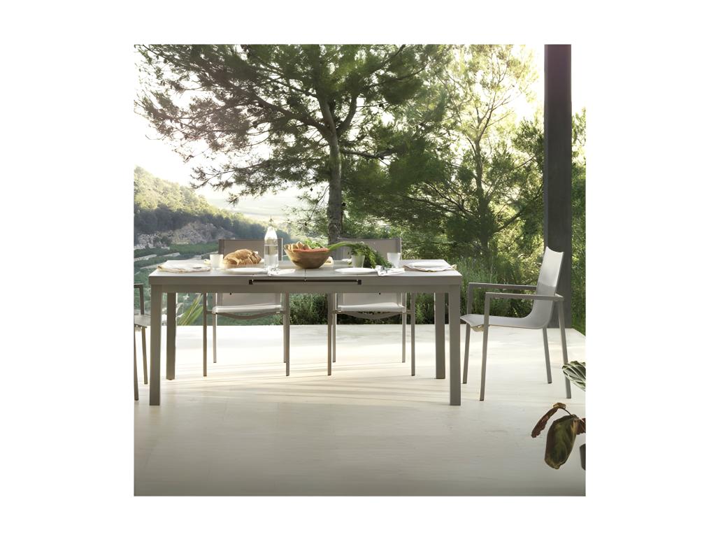 Chaise de jardin Aluminium Maisonpuretop 87987FGRB