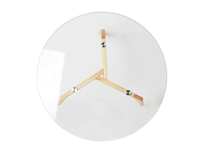 Maisonpuretop - Table Basse Ronde Plateau Verre 22861QBNM