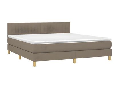Sommier à Maisonpuretop de lit avec matelas LED Maisonpuretop 180x200 Tissu 69195FXGV