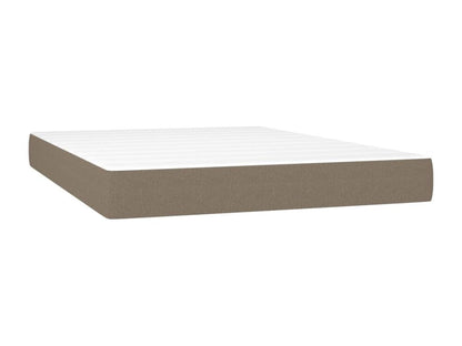 Lit à sommier tapissier avec matelas Maisonpuretop 140x190 cm Tissu 03179MNEW