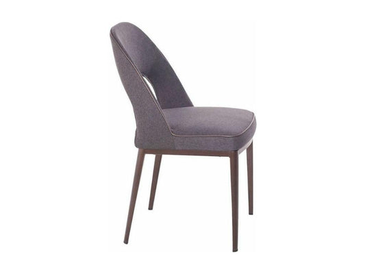 Chaise tissu et pieds acier Maisonpuretop - lot de 2-Couleur Maisonpuretop 54 59652BSSJ