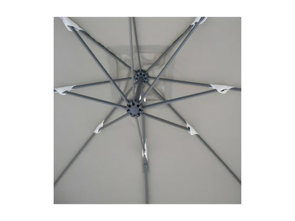 Parasol Déporté avec Housse 3x3m Maisonpuretop 15250GGVF