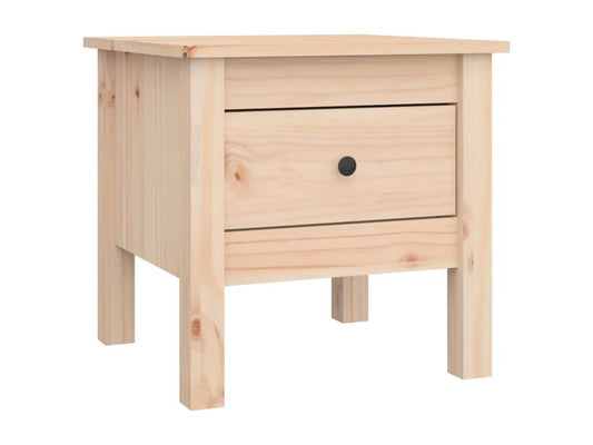 Table d'appoint 40x40x39 cm Bois massif de pin 99583WIAM