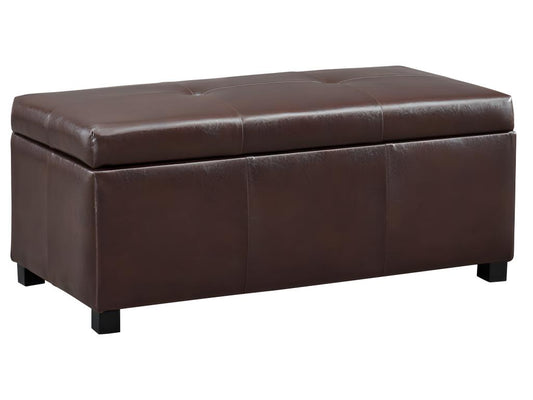 Banc coffre simili Maisonpuretop - Marron 00188NFGY