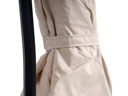 Parasol déporté de luxe Maisonpuretop-D14 protection contre le soleil 3m - crème / blanc avec support 64870RYQE