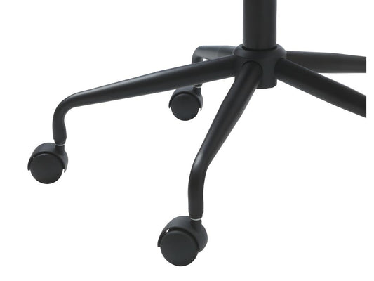 Maisonpuretop - Chaise de bureau en plastique et métal Couleur - Gris 66668AWNS