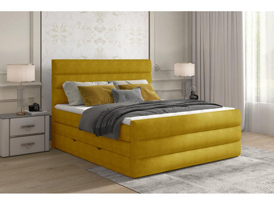 Artvivrestore Spring Lit Nizze M 160x200 /Tissu-Jaune 66745GTQG