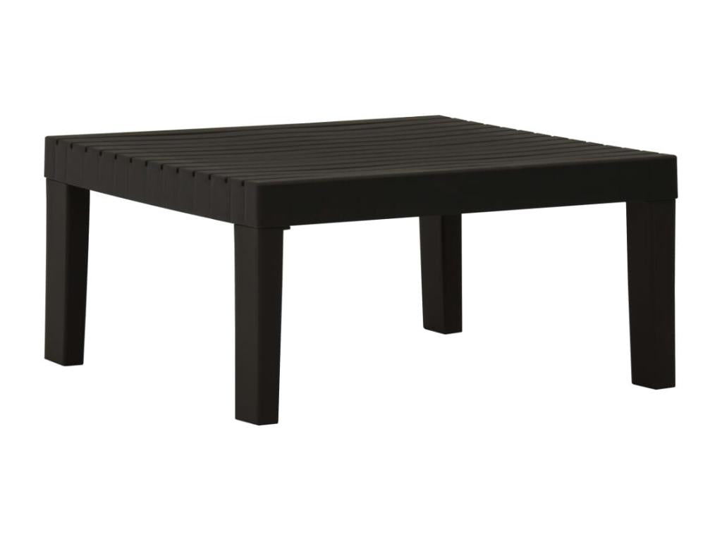 Salon de jardin 2 pièces avec coussins Plastique Gris 20402EUWO