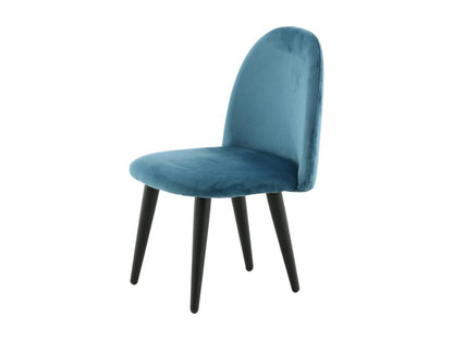 Chaise Enfant VELVET KC 1NOS 40x42x61 Bleu 26148STIR
