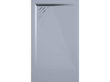 Receveur de douche Gris finition Lisse Maisonpuretop grille de couleur - 160x70 cm 11469HZEY